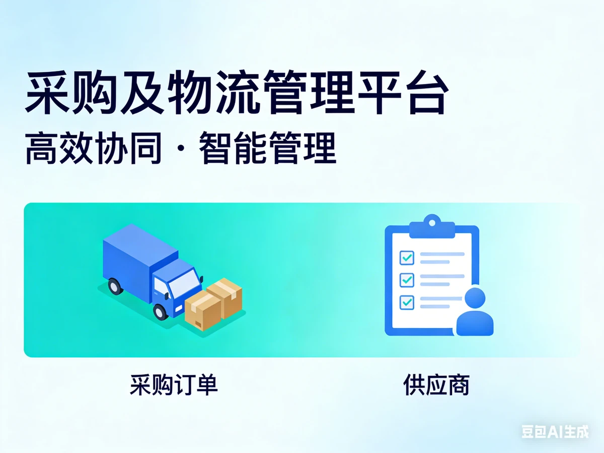 采购及物流管理软件平台